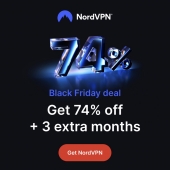 NordVPN Black Friday Deal: Save up to 74% on yearly subscriptions