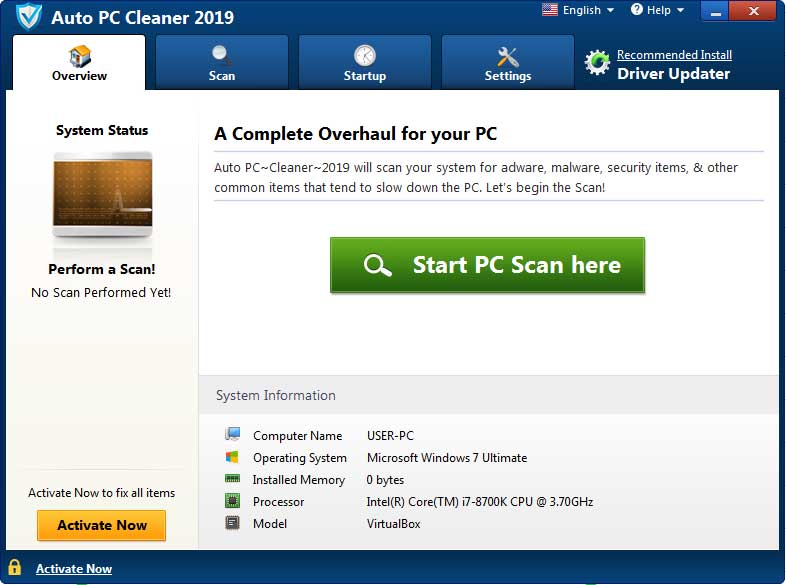 Auto PC Cleaner 2019