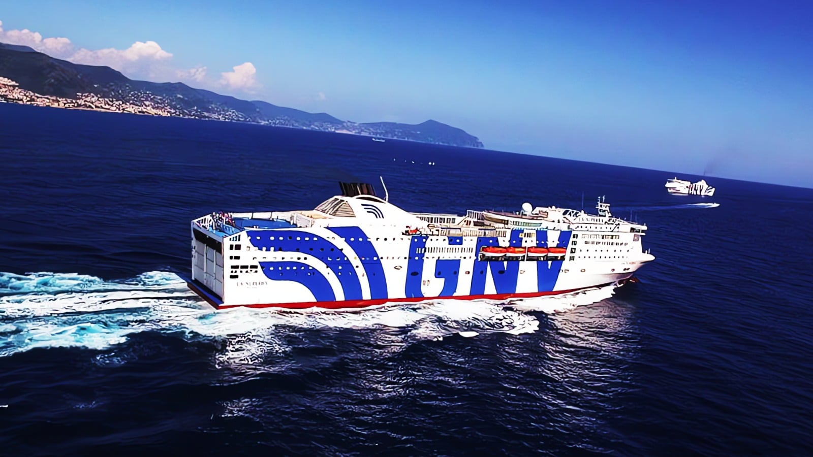 GNV ferry ship